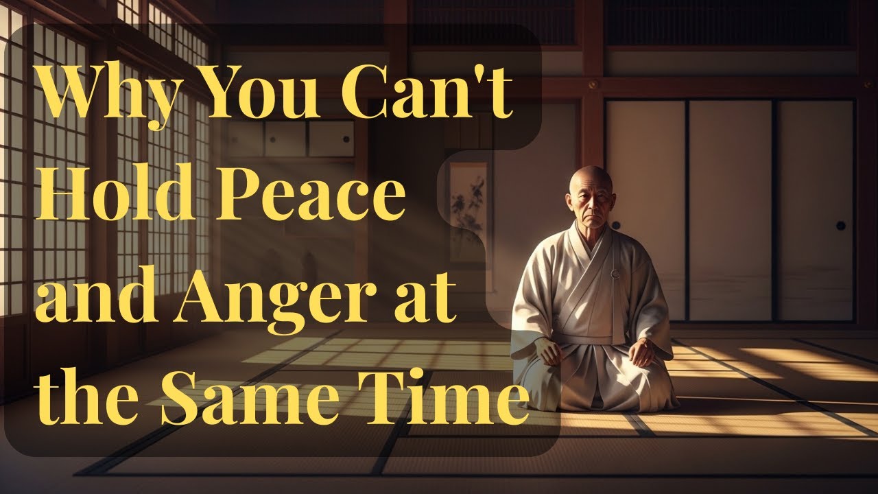 Почему нельзя одновременно испытывать мир и гнев #yourmonkhaku #buddhistwisdom #innerpeace
