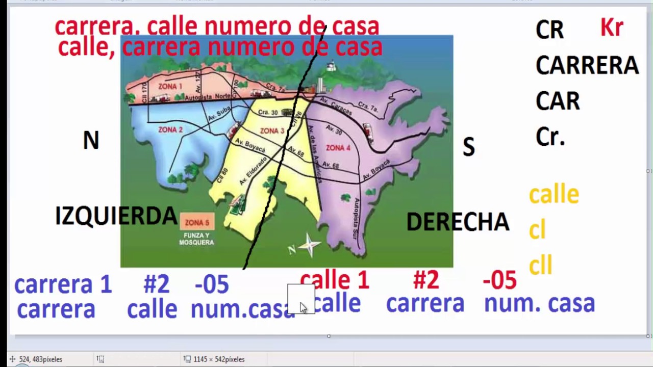 buscar direcciones en bogota