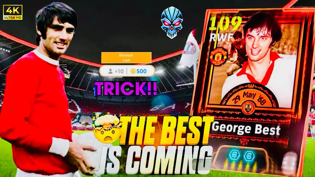 UNSTOPPABLE George Best 😱🔥 | Fastest Dribbler in eFootball | 4K Gaming.
