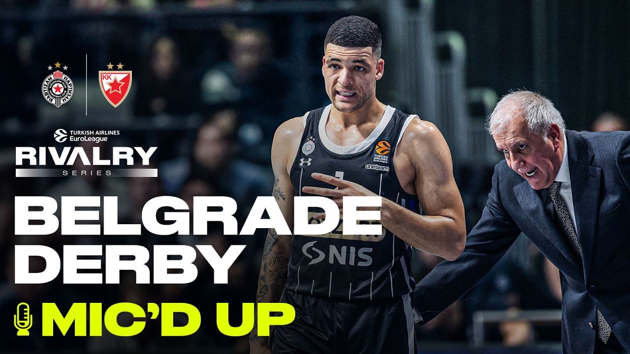 EXCLUSIVE | Belgrade Derby got Mic’d up 🎙| ALL ACCESS I Partizan - Crvena Zvezda