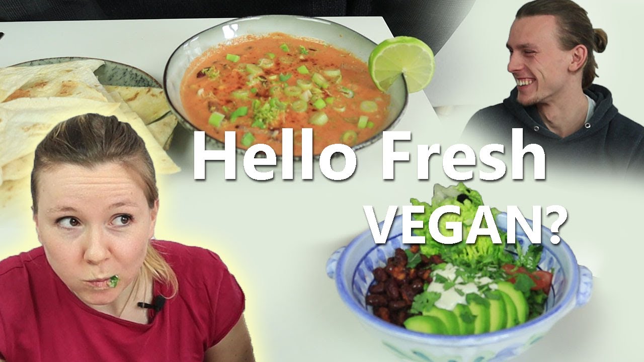 Wir testen Hello Fresh. Geht das auch vegan?