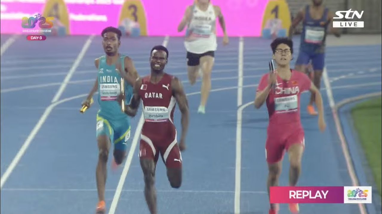 4x400m Men Final | 26th Asian Athletics Championships 2025 Gumi