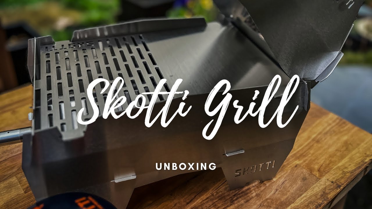 Unboxing and Setting Up the Skotti Grill: Your Portable Grilling Companion!