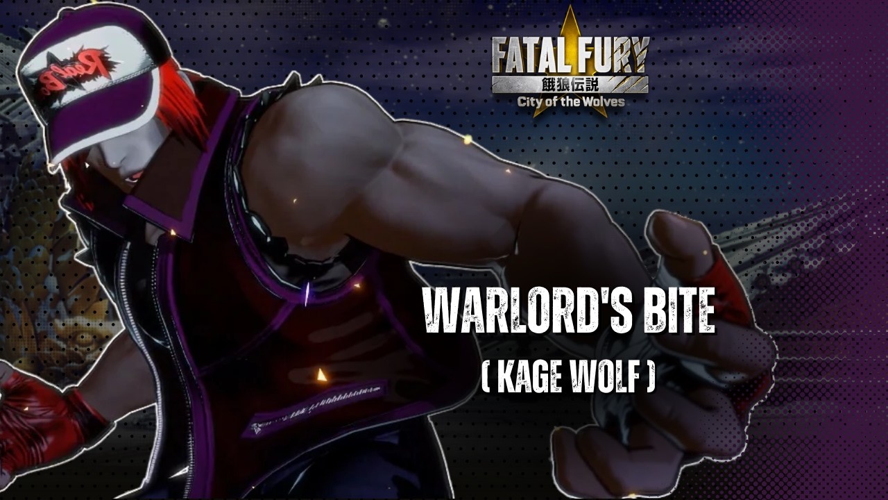 FATAL FURY: CotW BGM 🎧 WARLORD'S BITE - Kage Wolf (Kage Terry) Theme