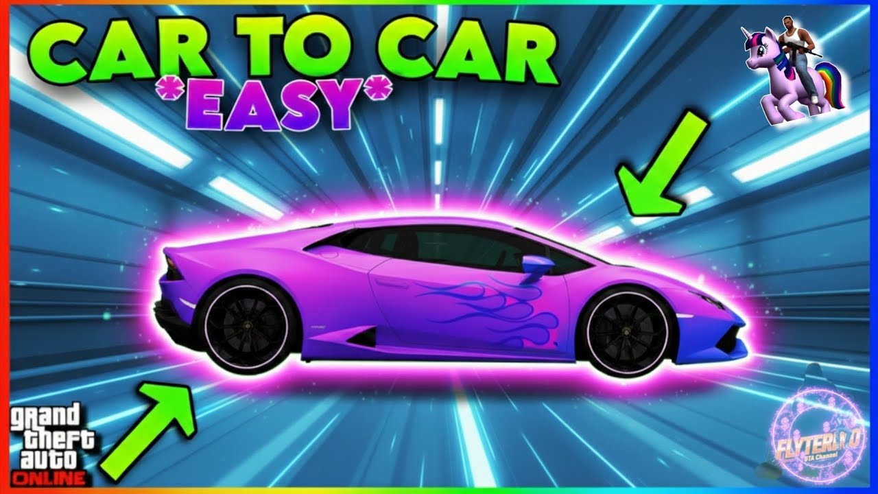 🚘✨CAR TO CAR GLTICH MASSIVO‼️: Come MODDARE I VEICOLI su GTA ONLINE!! #flyterino #gta #cartocarmerge