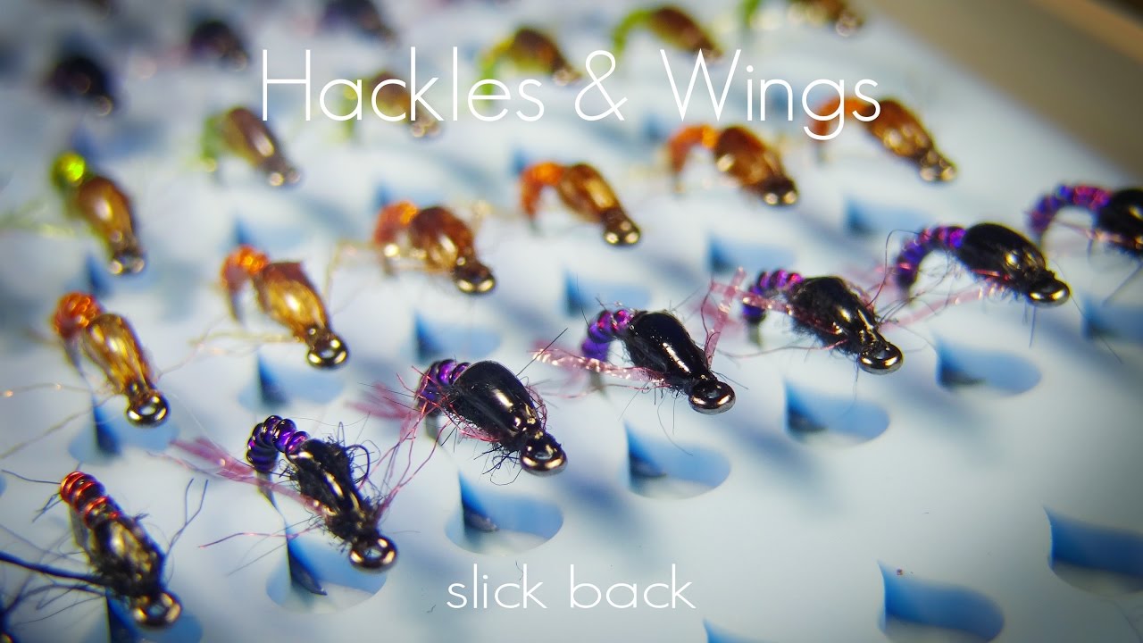 Fly Tying Slick Back Baetis | Hackles & Wings