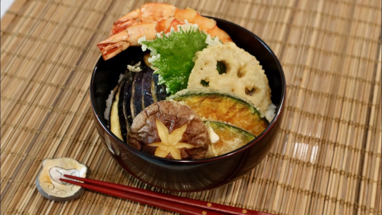 Tempura Donburi (Tendon) Recipe - Japanese Cooking 101