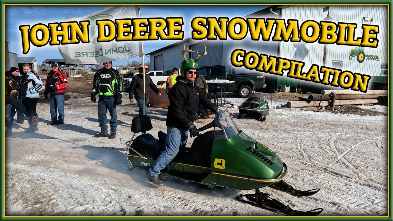 John Deere Snowmobile Compilation