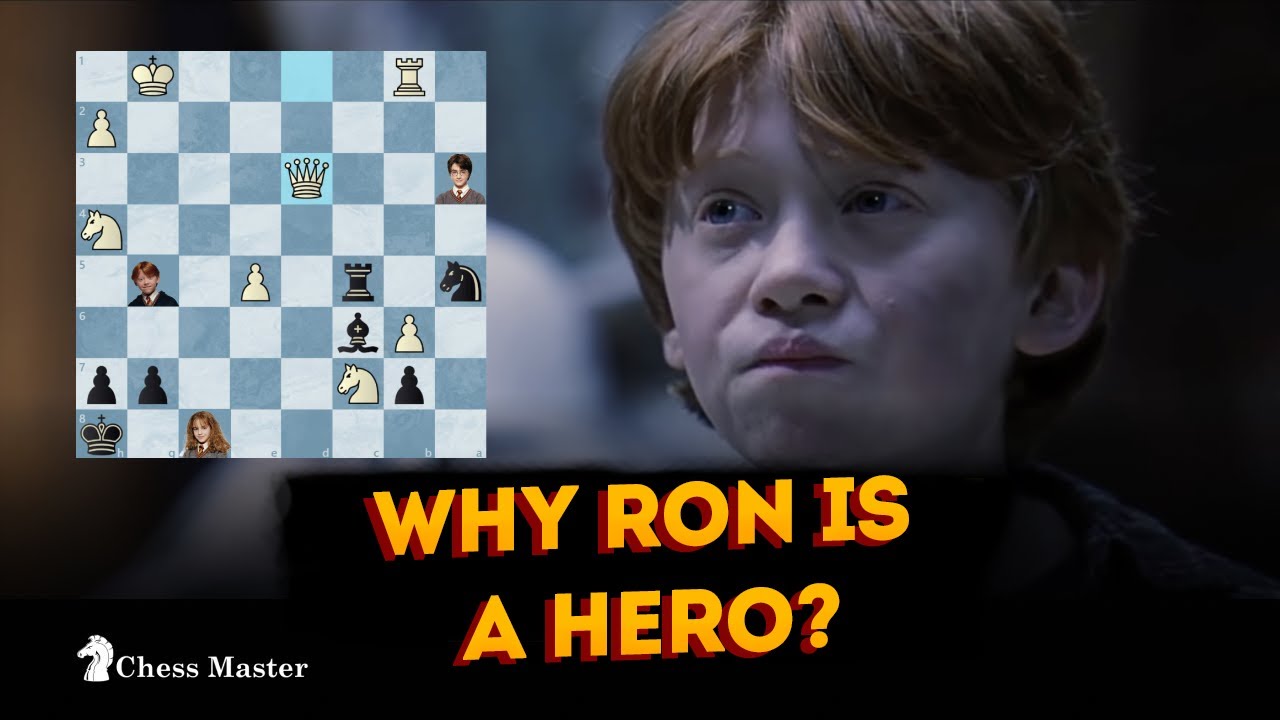 Harry Potter is playing Chess - All chess scenes in Harry Potter