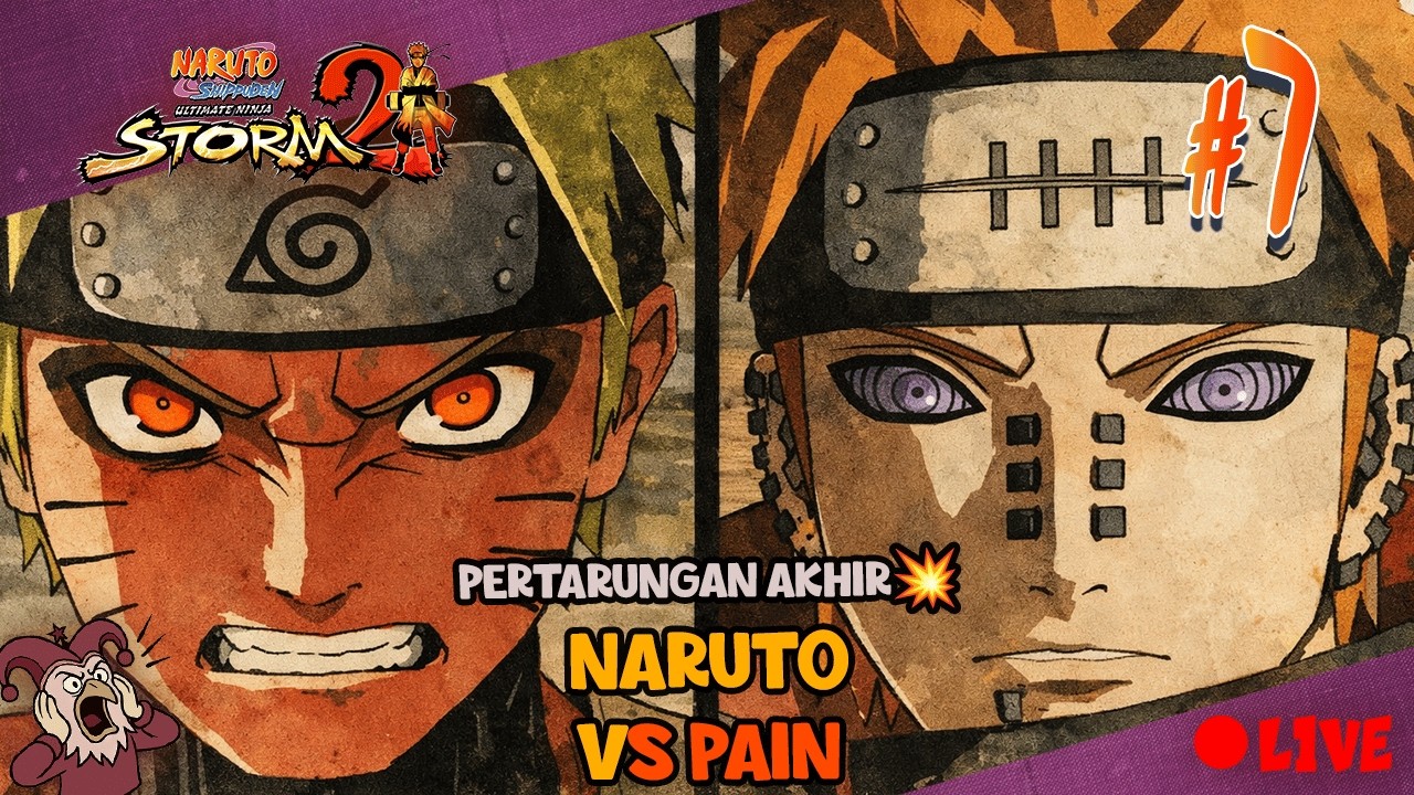 🔴PERTARUNGAN TERAKHIR!! Naruto Selamatkan Konoha Dari Pain!! | Live Naruto STORM 2 Indonesia #7