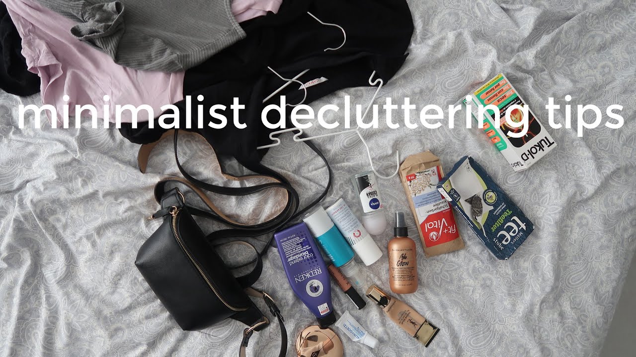 GET RID OF THESE ITEMS NOW! MAKEUP & WARDROBE DECLUTTER | MINIMALIST DECLUTTERING TIPS | MINIMALISM