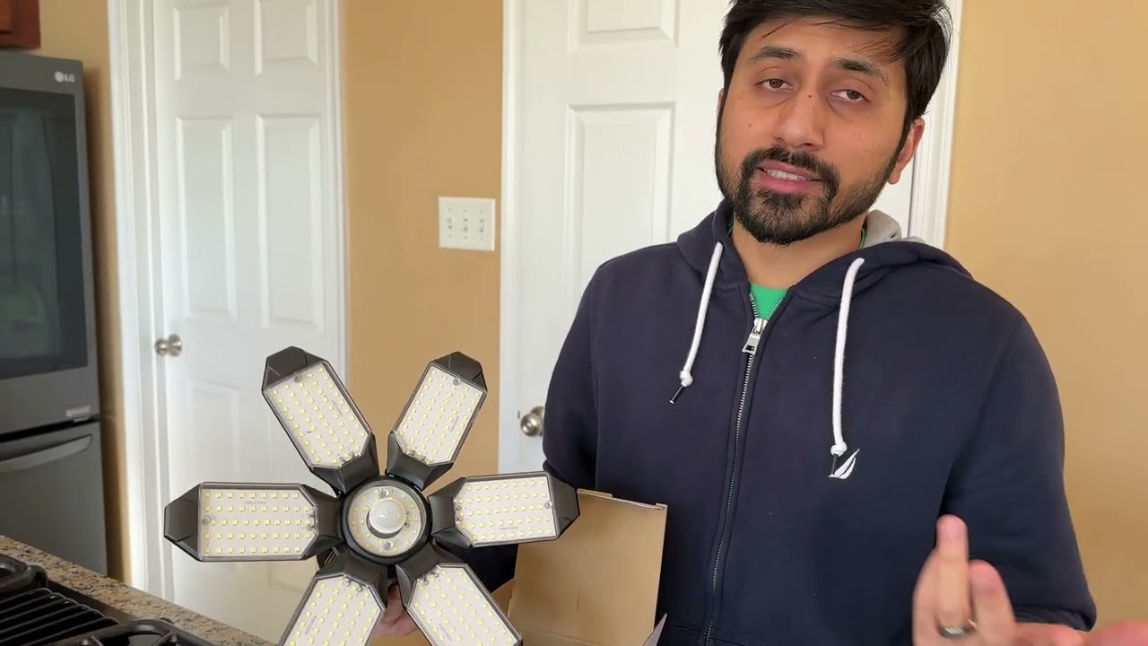 Make Your Garage Brighter and More Energy Efficient! Toberich Motion Sensor Garage Light Review