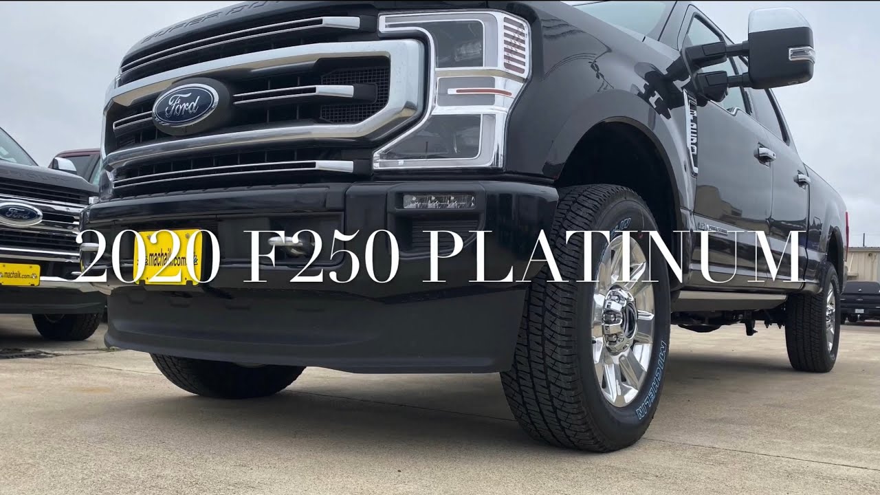 Обзор Ford F-250 Platinum 4x4 2020 года