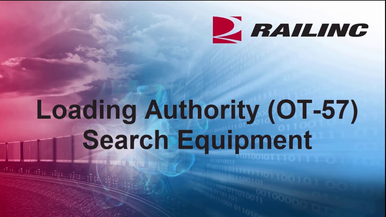 Loading Authority (OT-57): Search Equipment