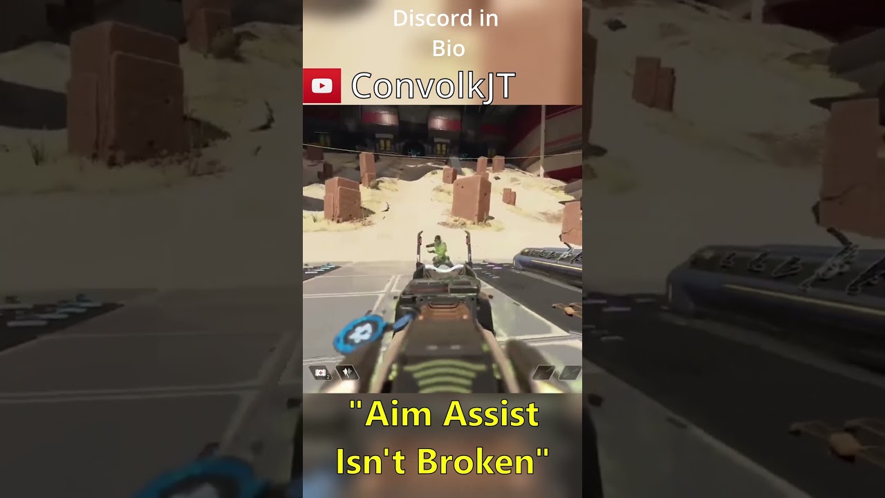 Aim assist is fun, fair, and balanced!!! #apexlegends