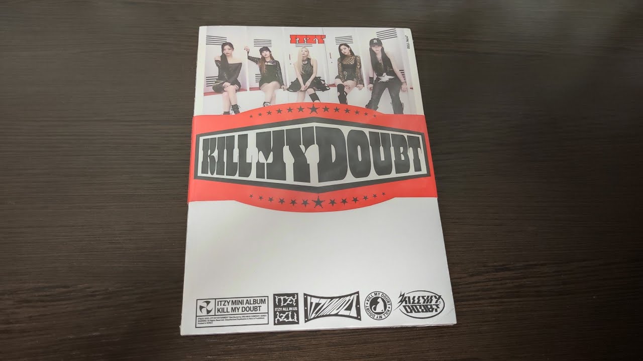 Распаковка альбома ITZY/ Unboxing ITZY - KILL MY DOUBT (STANDARD)