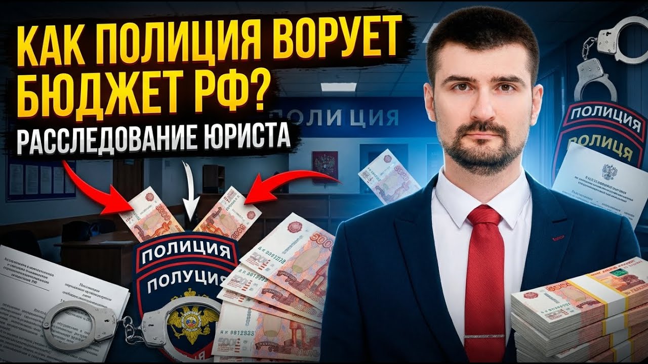 ШОК-контент / Как полиция ворует деньги из бюджета / оценка юриста