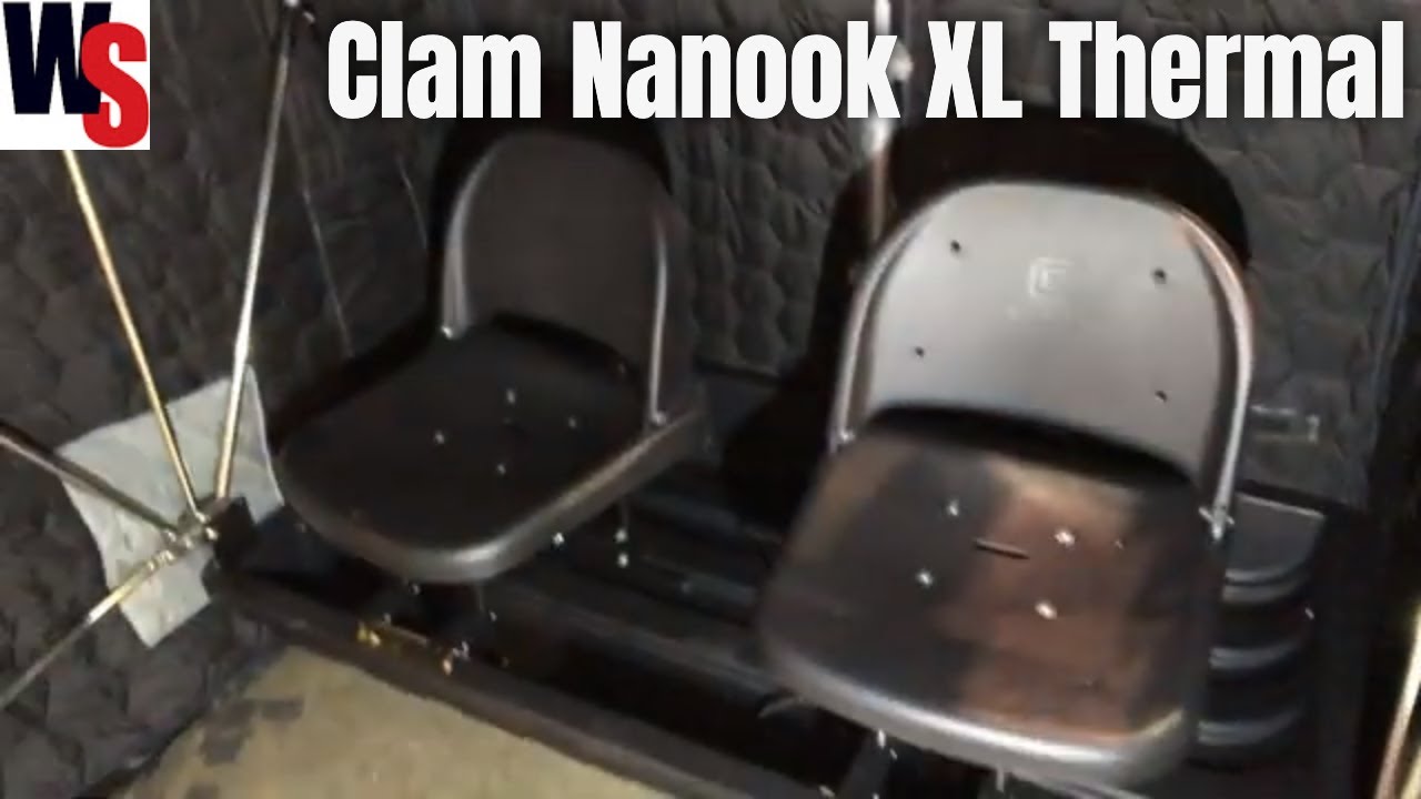 Clam Nanook XL Thermal Flip Over Ice Fishing Shelter Overview
