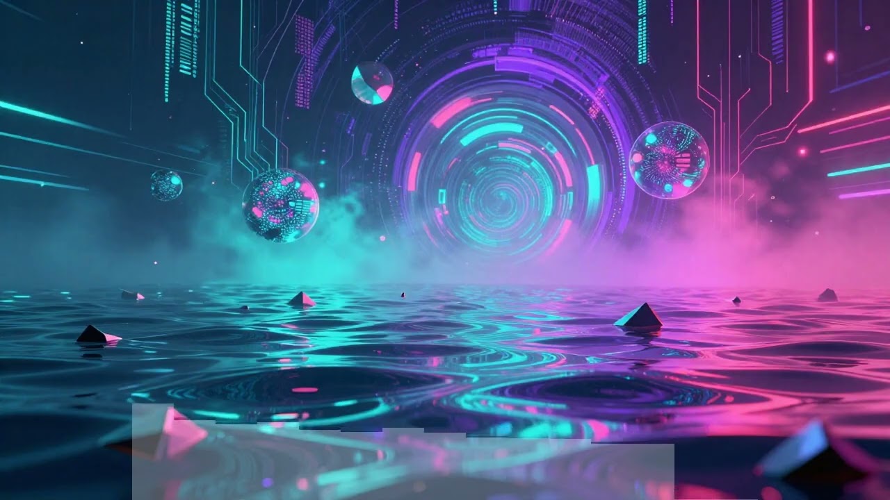 디지털 하트비트: 네온 빛 미래로 초대하는 걸크러시 K-POP EDM 🚀