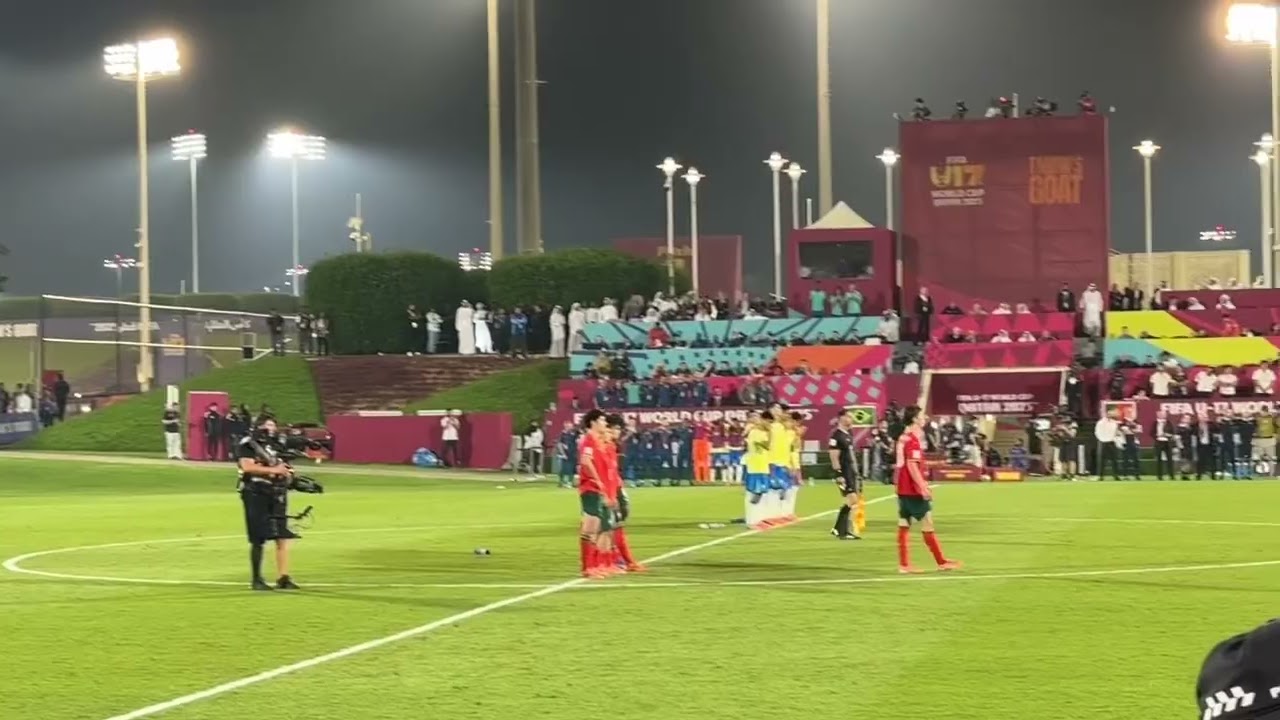 FIFA U-17 World Cup Semifinal - Doha, Qatar - Portugal vs Brazil - Penalty shootout 