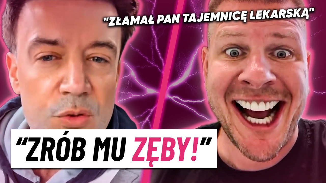 Filip Chajzer kontra &bdquo;Dentysta GWIAZD&rdquo;! Darmowe zęby dla dostawcy KEBABA?!