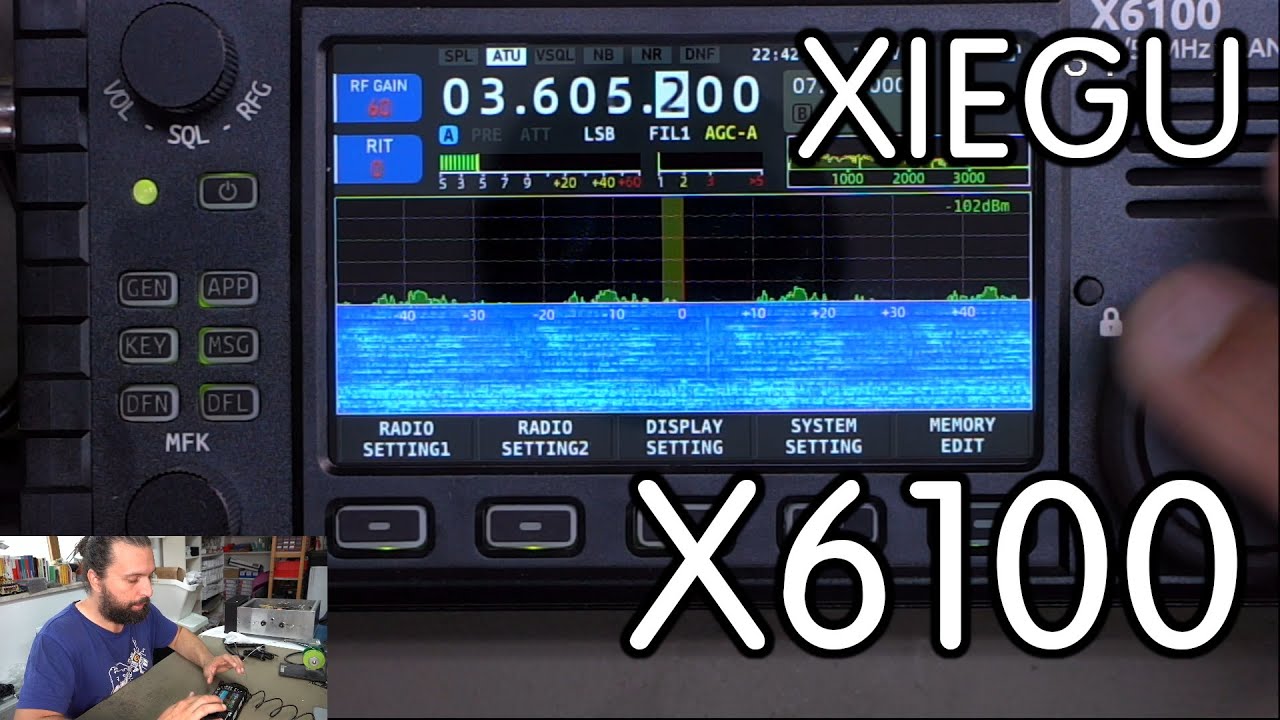 Xiegu X6100 📻 Funkgerät auspacken und Überblick