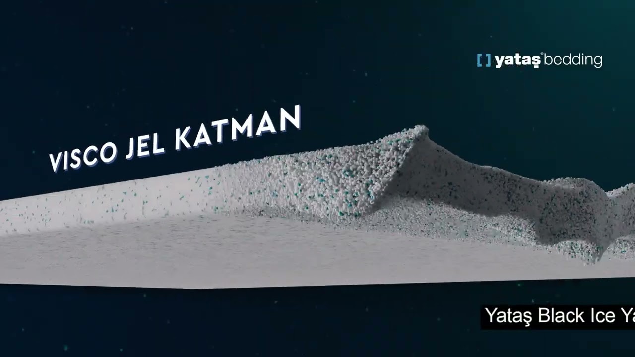 Serinletici Etki Sunan Black Ice Yatak, Şimdi Serinletici Black Ice Yastık Hediyeli!