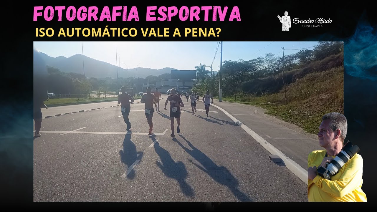 FOTOGRAFIA ESPORTIVA - ISO Automático Pode Ajudar Muita Gente