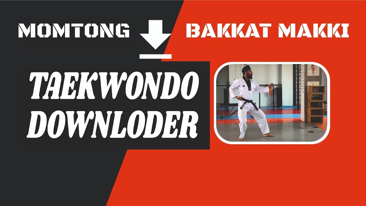 Momtong Bakkat Makki - Fist Outward Middle Block - Taekwondo (Tutorial)