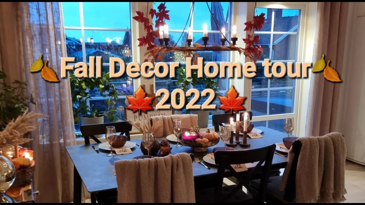 🍁🍂VISAR UPP ALLT VÅRT HÖSTPYNT 2022🍁🍂