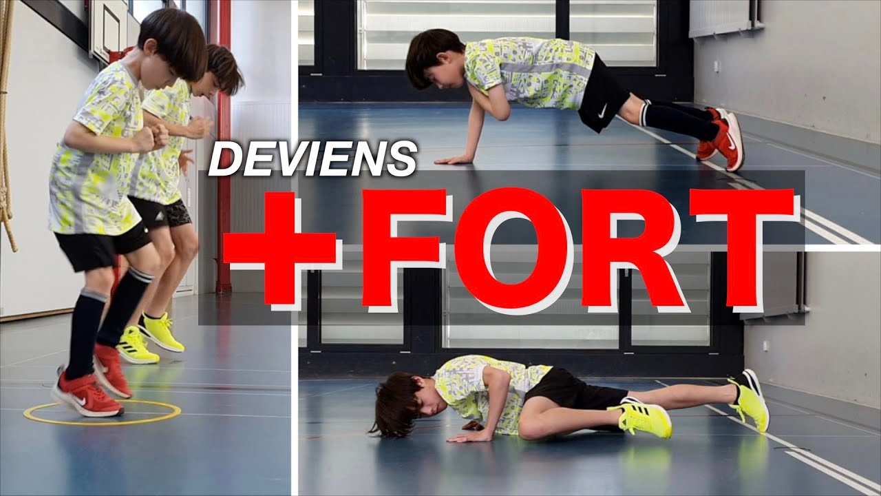 MUSCULATION POUR LES JEUNES FOOTBALLEURS