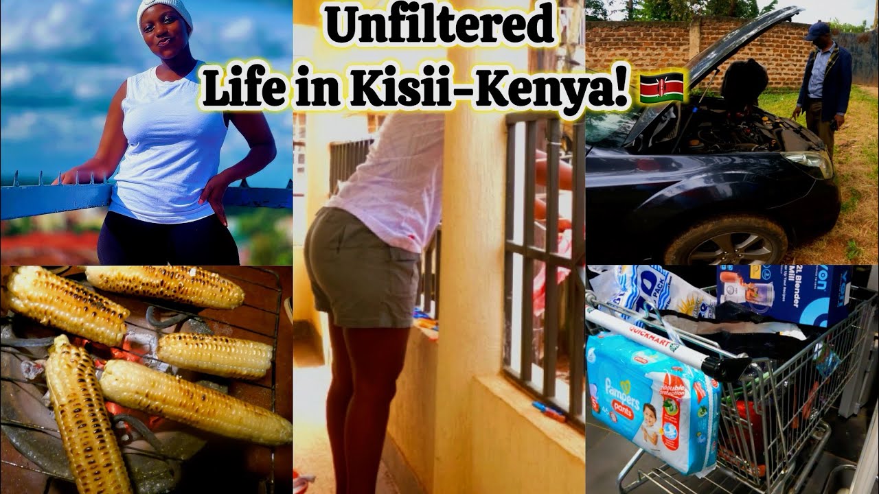 Kisii Vlog | Real Life in Kenya – Shopping, Cooking, Baby Care & Mahindi Choma Moments