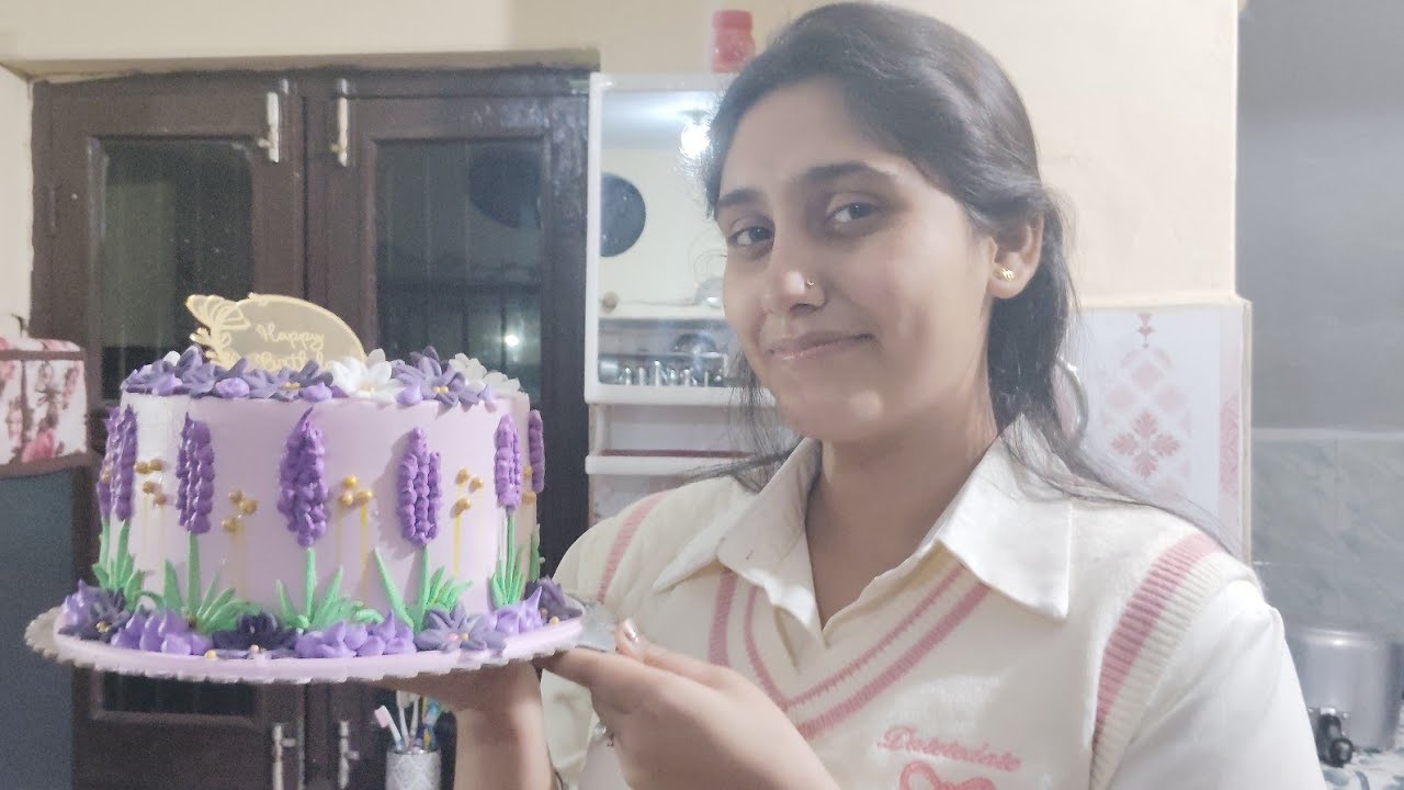 Happy birthday dear ♥️ birthday ki khud ki sari preparation 🥰