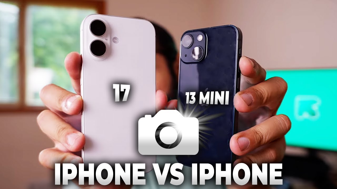 Тест камер iPhone 17 и iPhone 13 Mini // Можно ли это определить на самом деле?