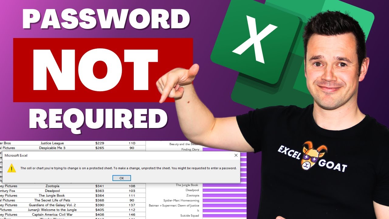 Секрет Excel: как разблокировать рабочую книгу или лист без пароля.