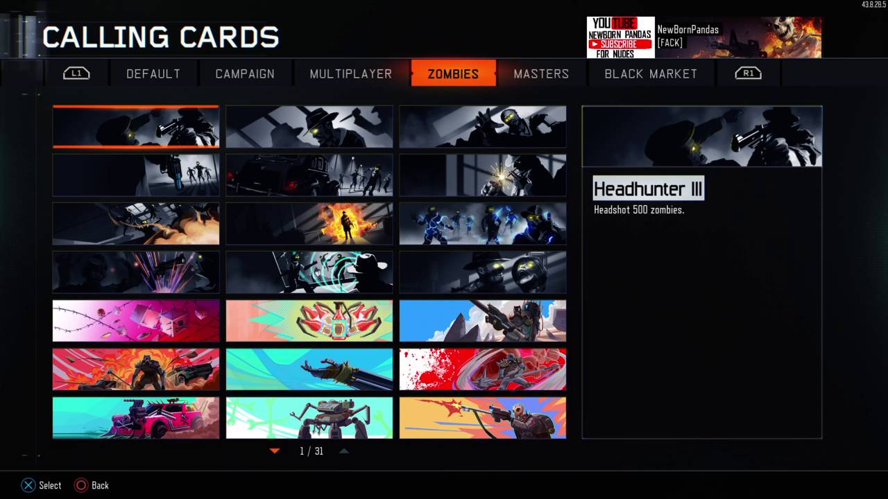 COD: BO3 Zombie Challenges 100%