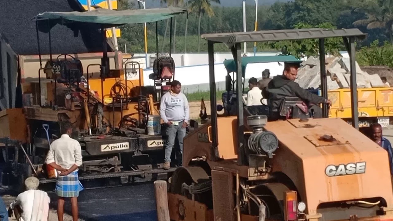 Road making in India