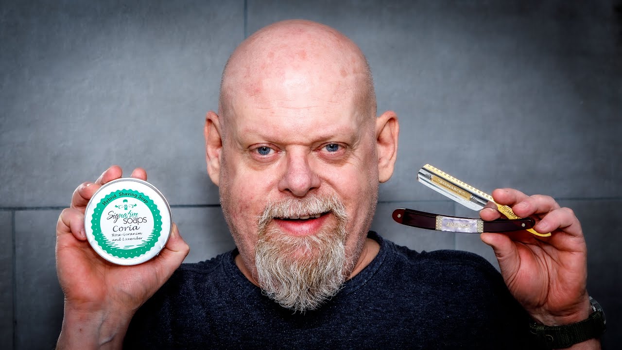 Mr G Straight Shave No53 Dovo Bismarck 6/8 & Signature Soaps Coria