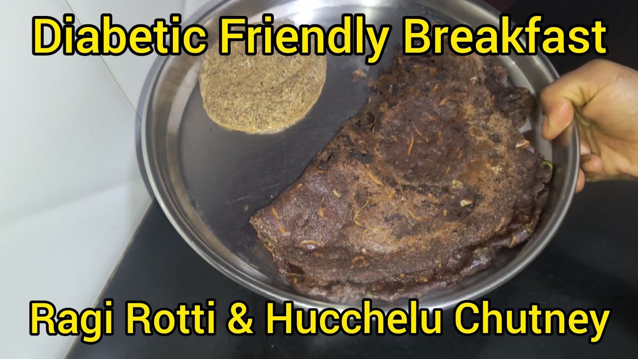 Ragi Rotti with Hucchelu Chutney | Healthy Karnataka Breakfast Recipe