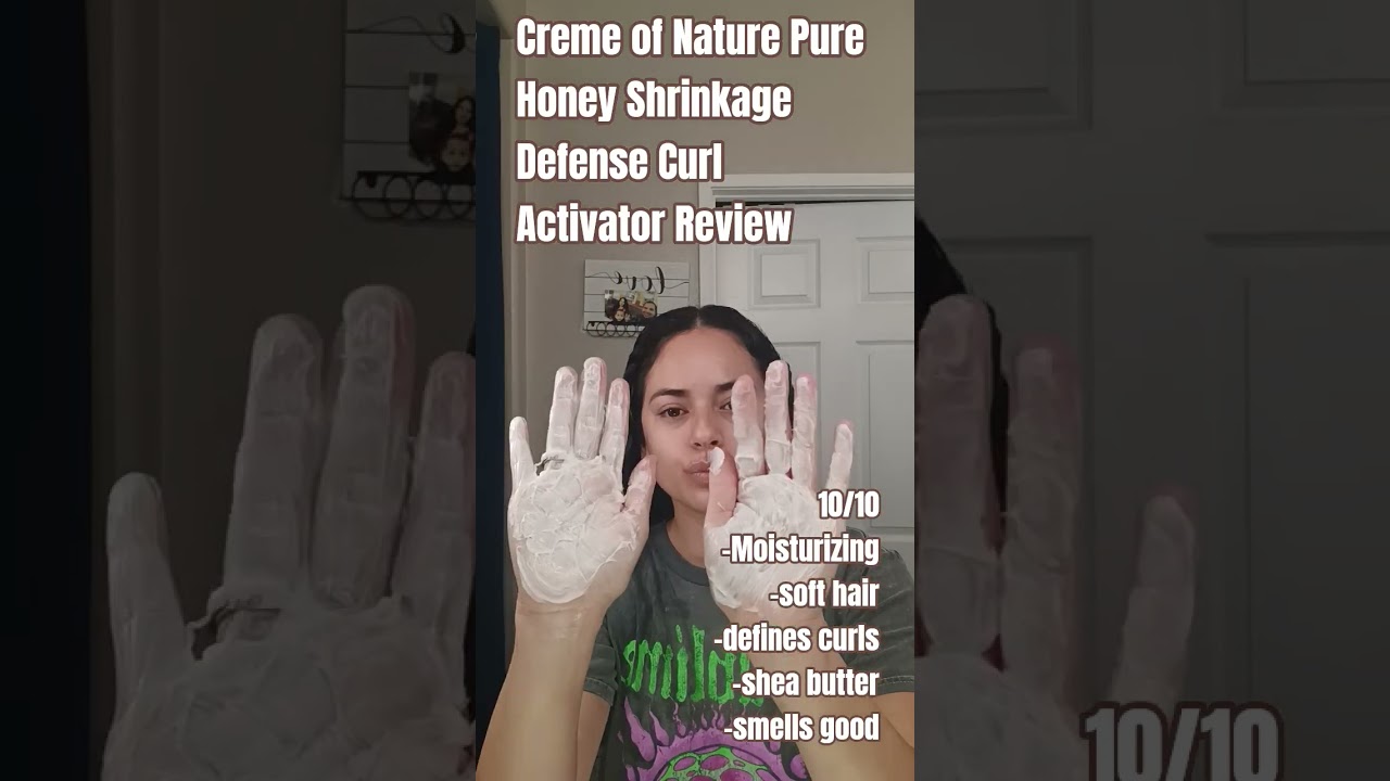 Creme of Nature Pure Honey Shrinkage Defense Curl Activator Review