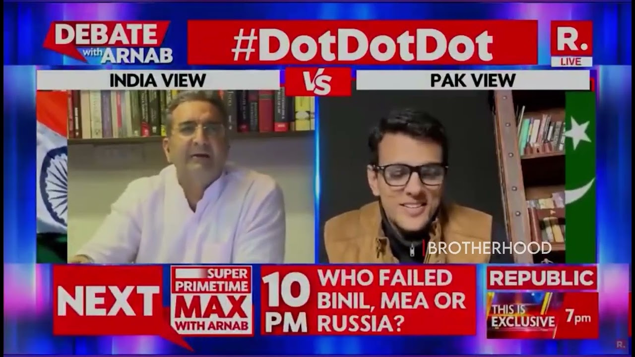 Ahmad Hassan Al-Arbi Destr-oyed Arnab Goswami And His Minions