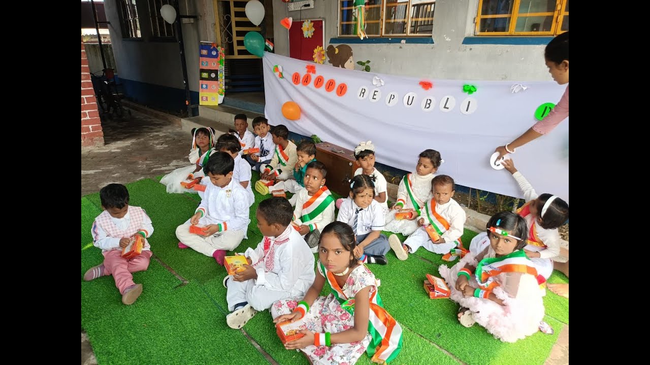 Vibrant Republic Day Celebration 2026 at Noble Vidya Niketan | CBSE School in Shyamnagar