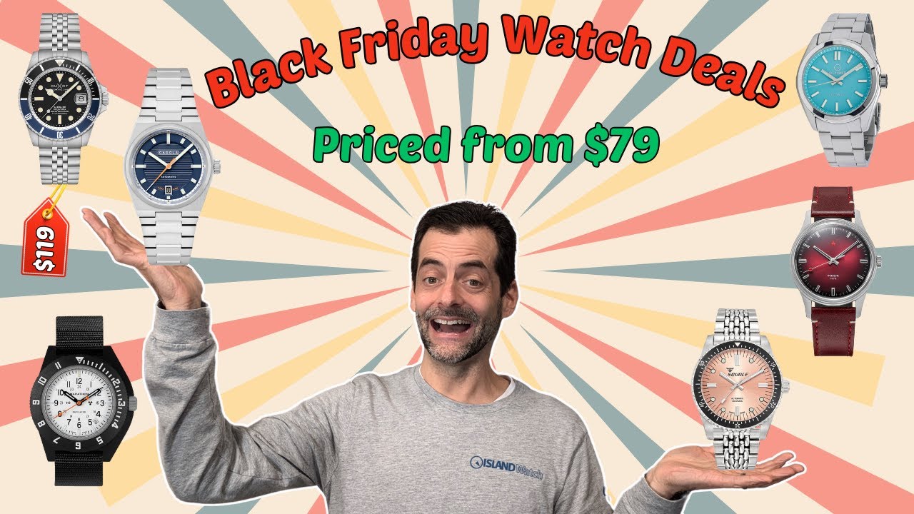 The BEST 2024 Black Friday Watches! Prices have never been lower