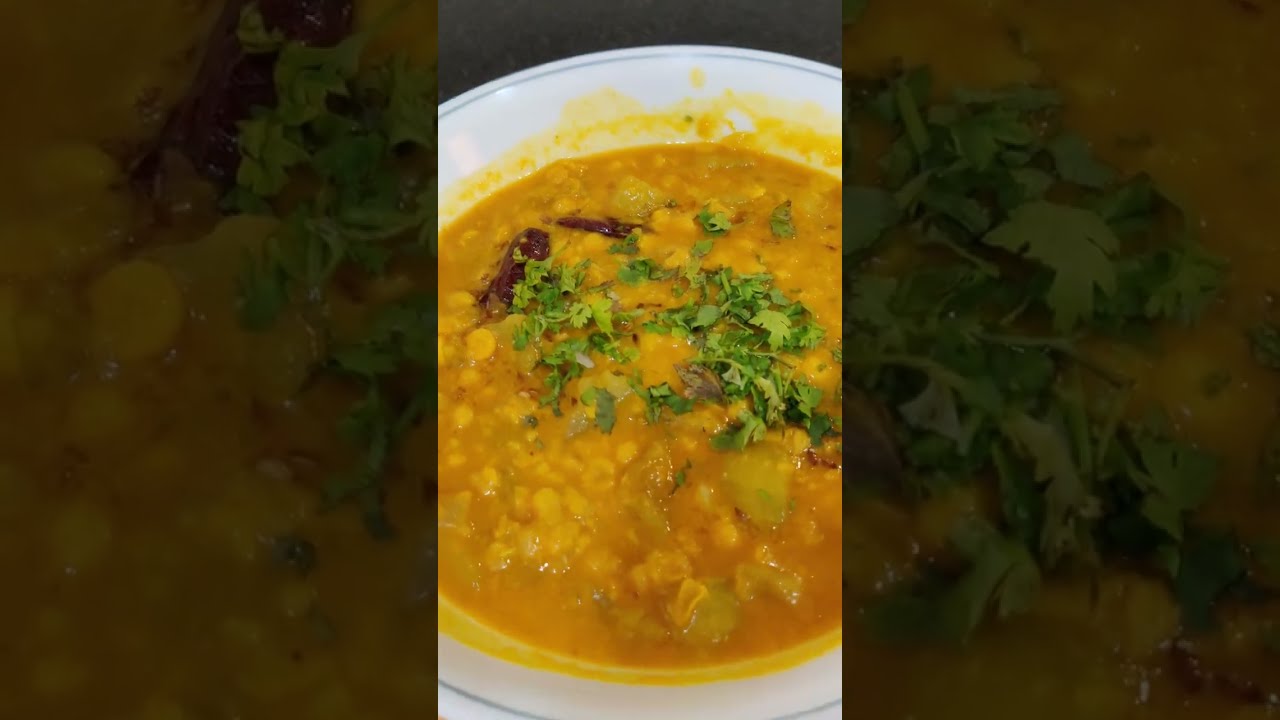 Lauki Chana Dal without Tomatoes, very different , melt in the mouth taste,