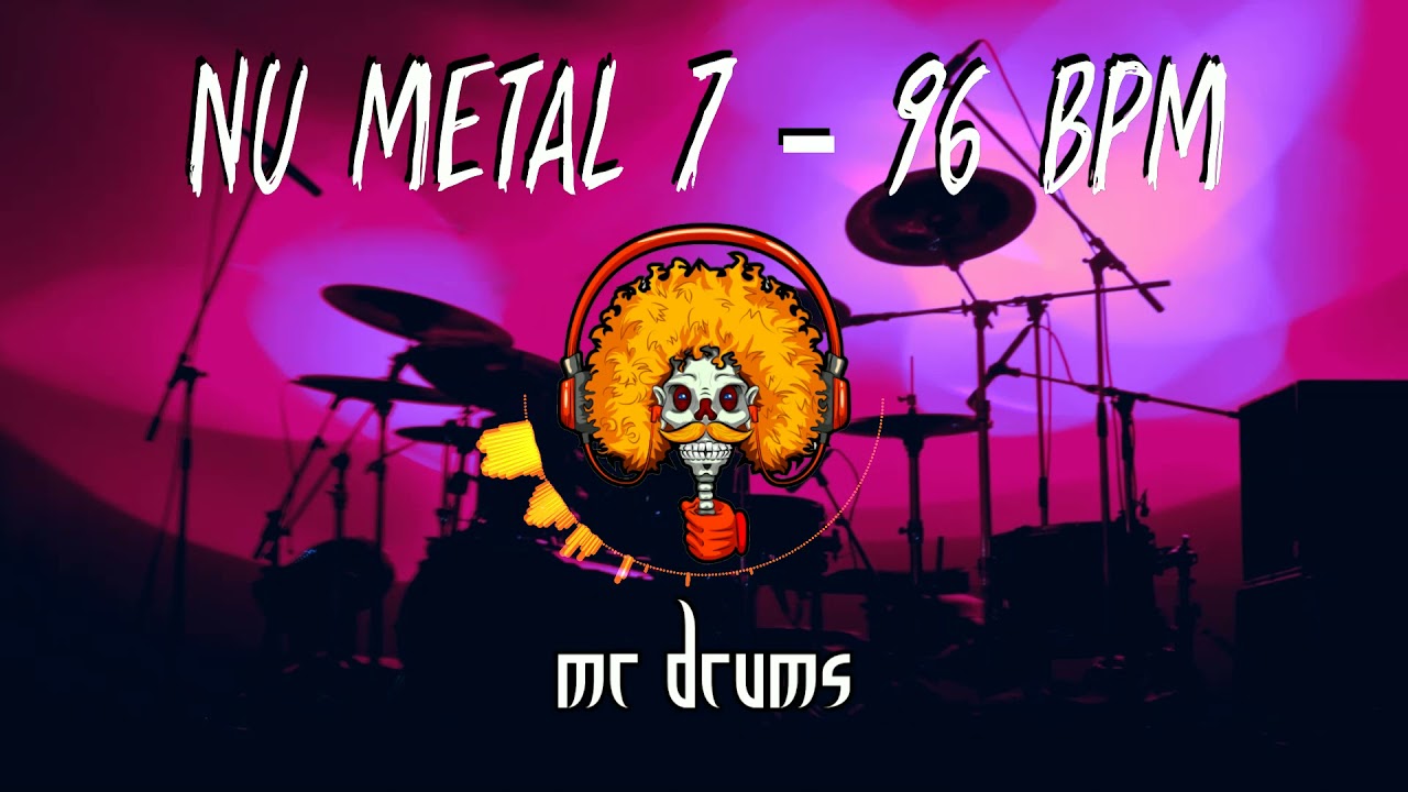 Nu Metal 7 - 96 BPM | Backing Drums | Only Drums