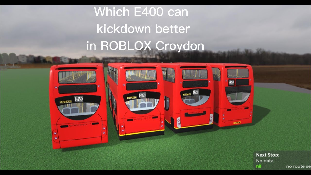 (PRE 1.3) Which type of Enviro 400 can kickdown best/Has the best engine sounds in Roblox Croydon