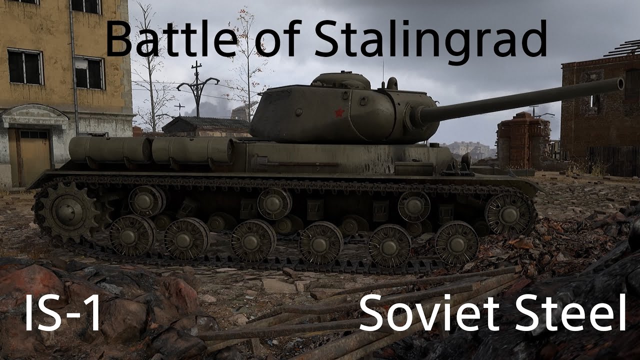 When you use a IS-1 as a frontline tank with good infantry support (Panther tank duel).