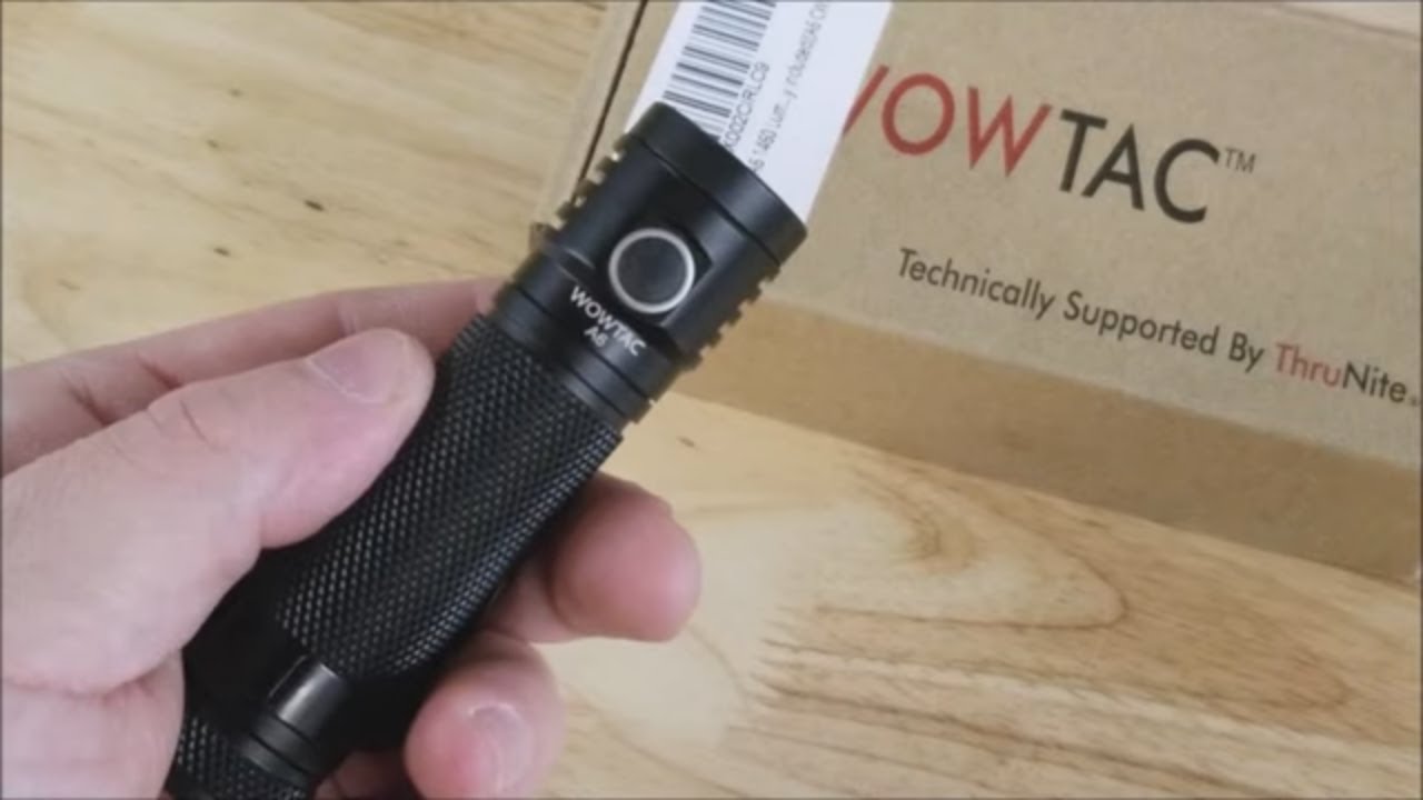 The WOWTAC A6 - A Great EDC Flashlight