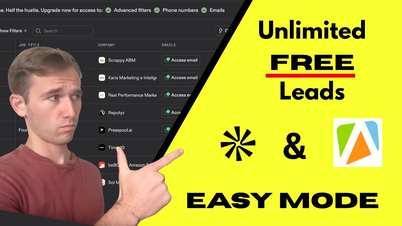 How I Generate UNLIMITED Apollo Leads For FREE: UPDATED 2025