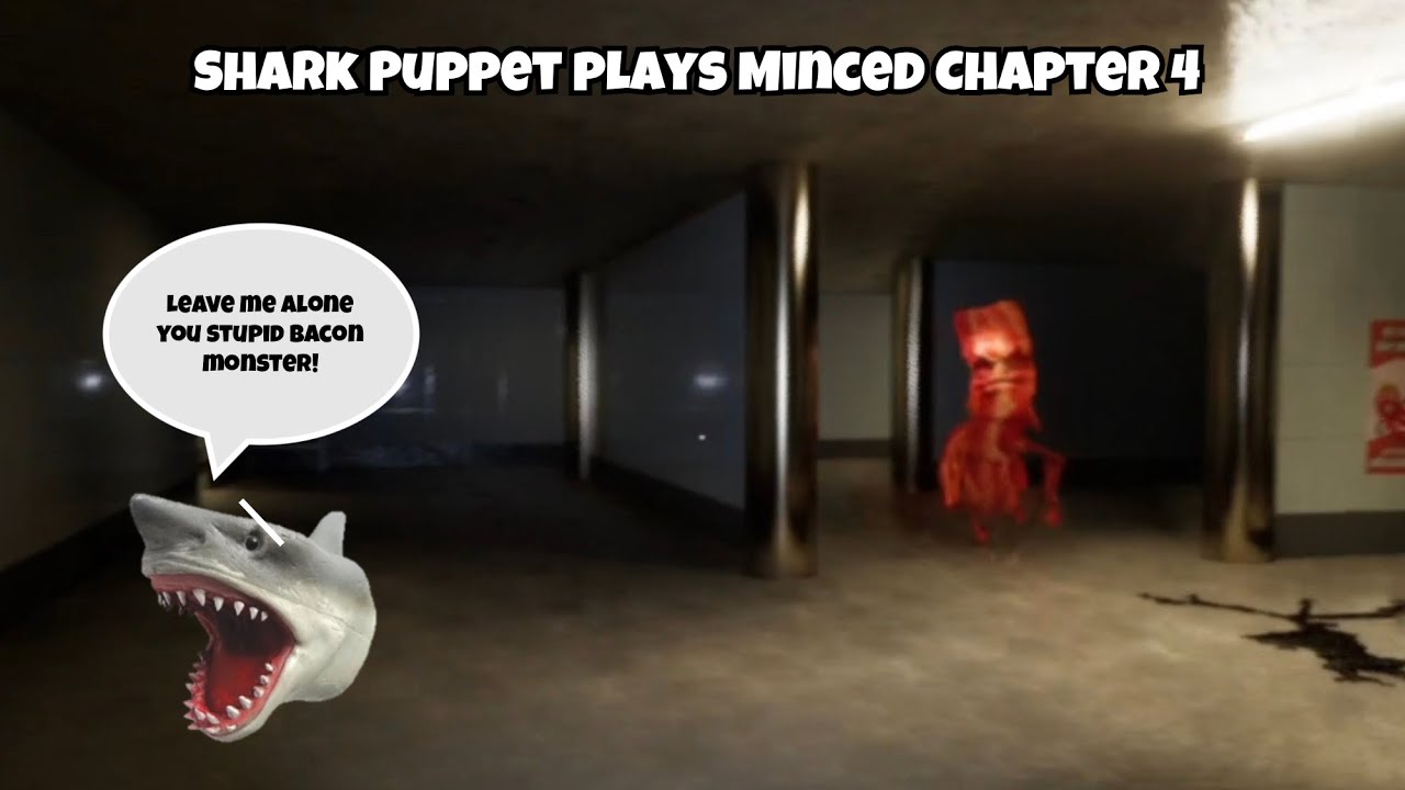SB Movie: Shark Puppet играет в Minced Chapter 4!